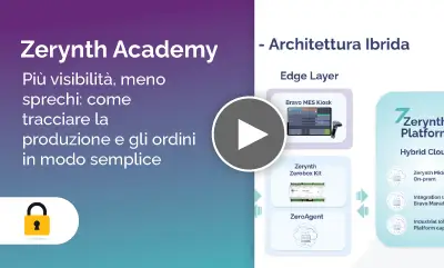 Zerynth Academy - Più visibilità, meno sprechi: come tracciare la produzione e gli ordini in modo semplice