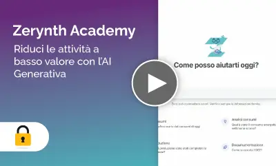 Zerynth Academy - Riduci le attività a basso valore con l’AI Generativa